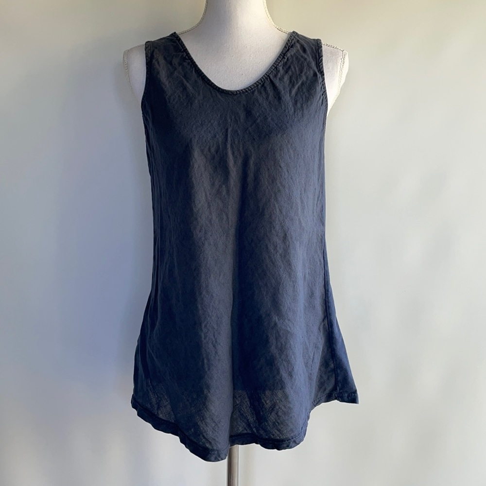 Sandra Fellini Linen/Cotton Tank